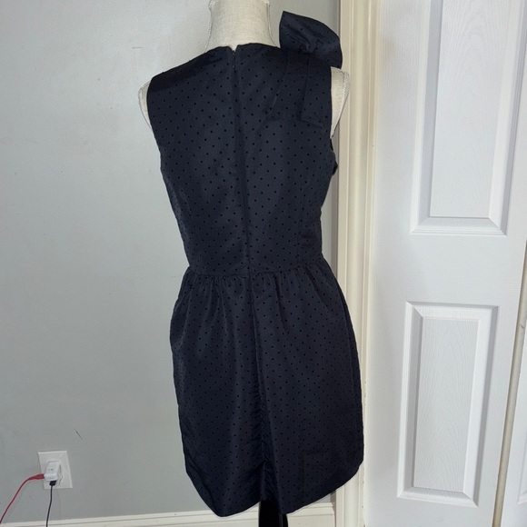 RED Valentino One Shoulder Black Polka Dot Dress - Picture 6 of 9